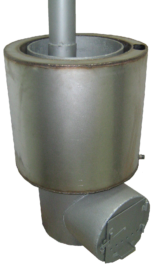 Печь банная металлическая с тороидальным баком